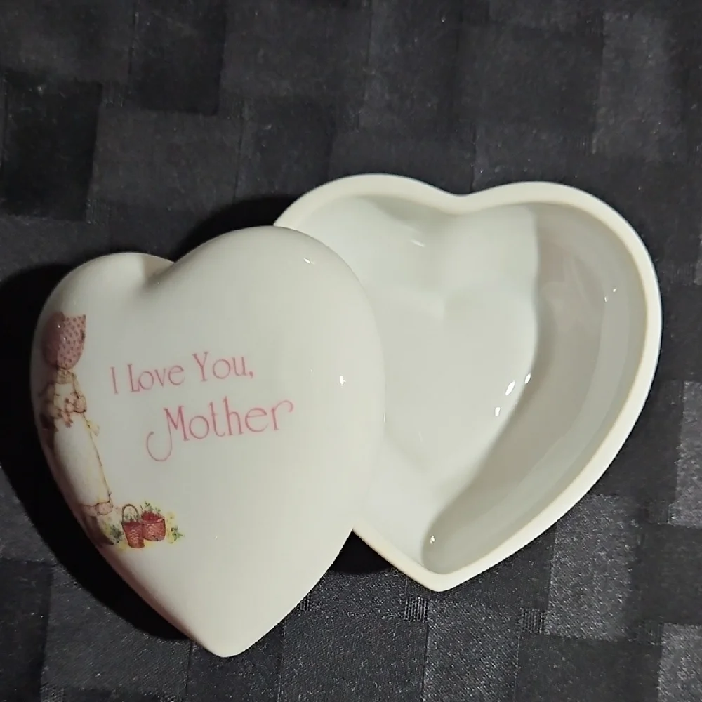 Holly Hobbie Heart-Shaped Ceramic 